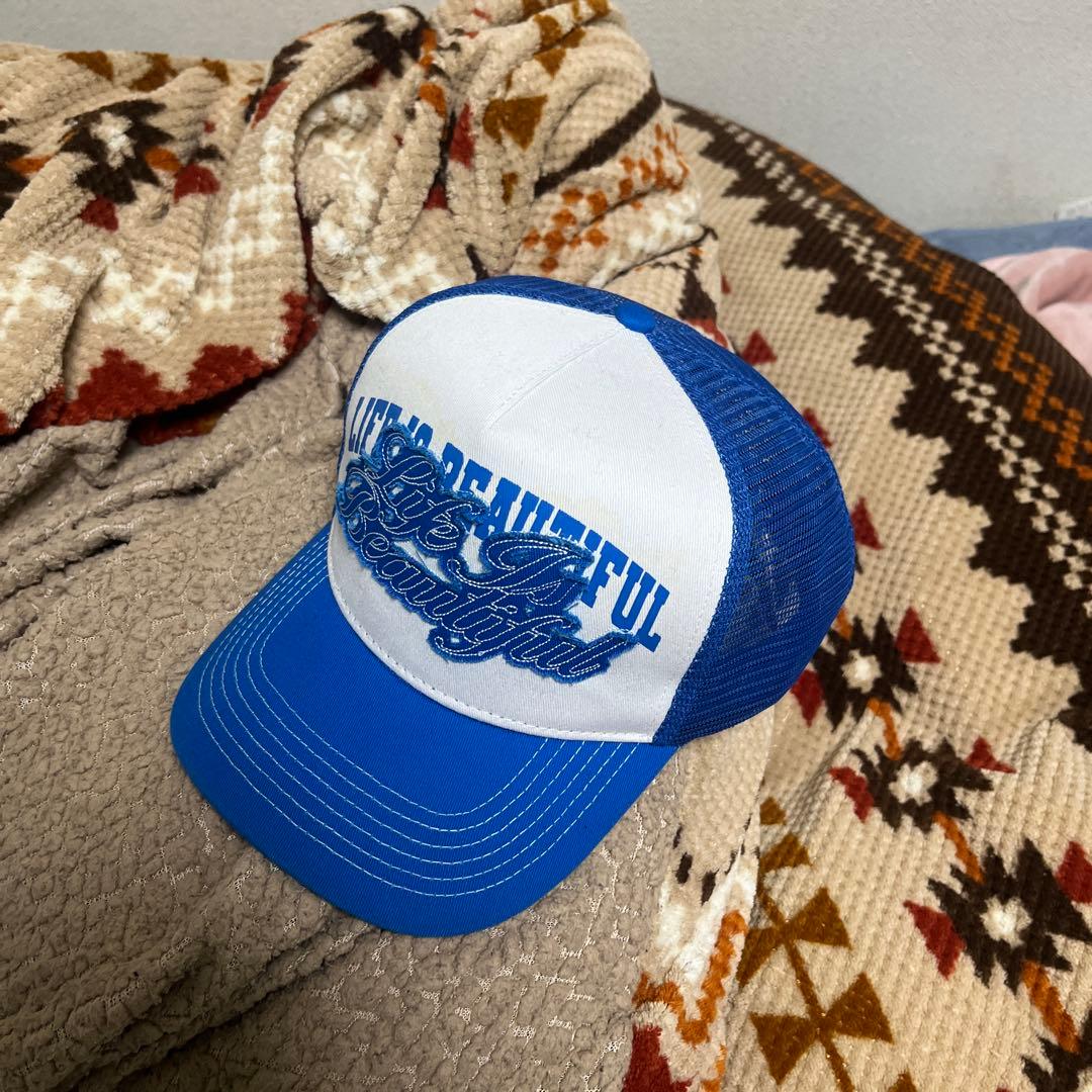 xizle メッシュキャップ ブルー