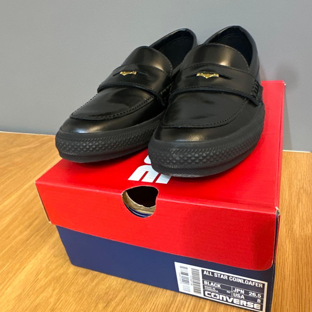 CONVERSE ALL STAR COINLOAFER 26.5cm ブラック