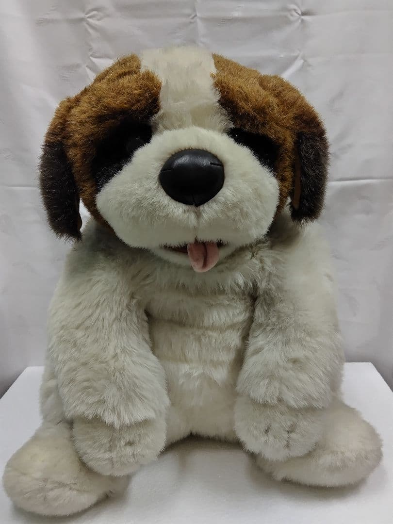 昭和レトロ ファーストぬいぐるみ セントバーナード - メルカリ