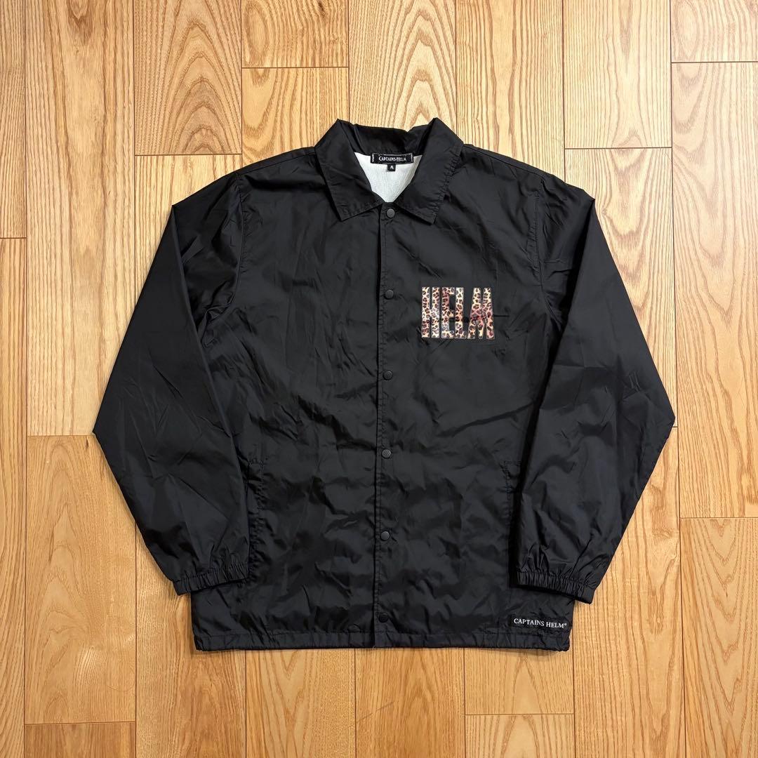 CAPTAINS HELM コーチジャケット 黒 M レオパード - メルカリ