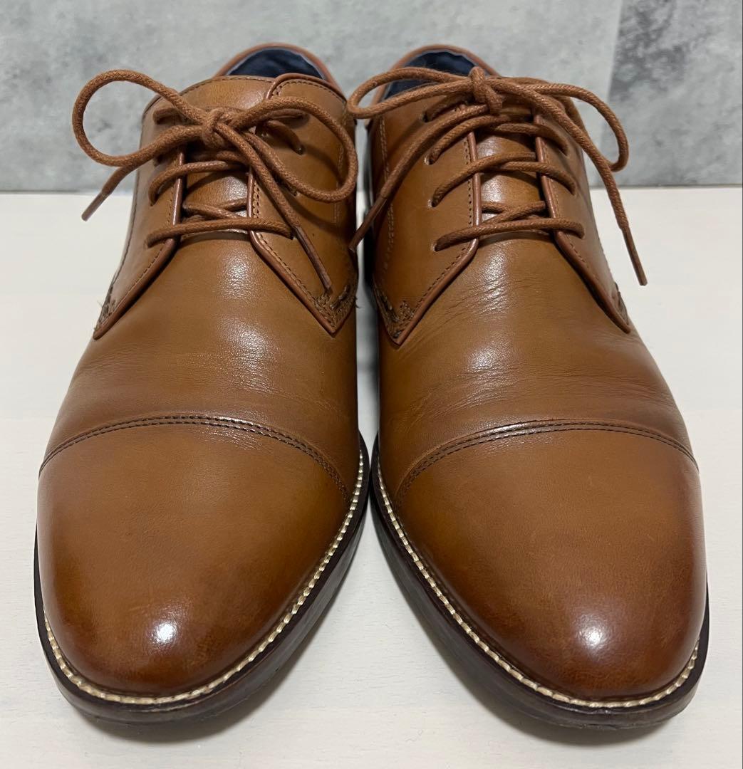 美品⭐︎コールハーン　革靴　ストレートチップ　ブラウン　C11632 26.5cm