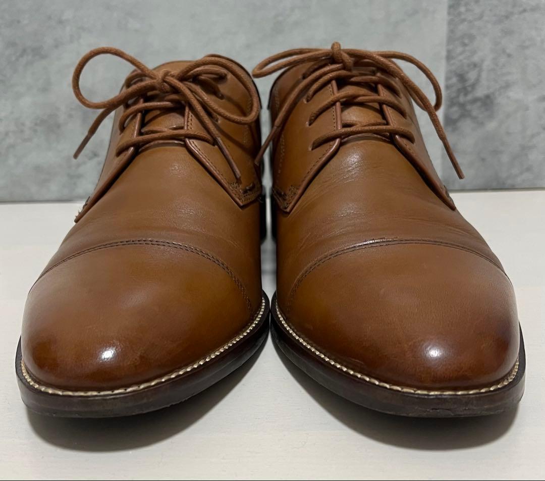 美品⭐︎コールハーン　革靴　ストレートチップ　ブラウン　C11632 26.5cm