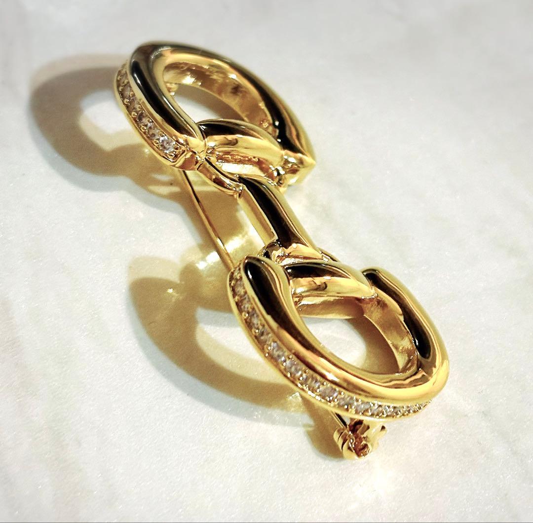 新品未使用】ANAYI ホースビットビジューブローチ 完売 アナイ - メルカリ