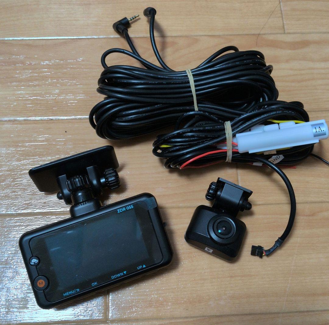 【1/25AM9時まで価格】COMTEC ZDR055 前後 ドライブレコーダー ドライブレコーダー ZDR055 [前後カメラ対応 /Full HD（200万画素