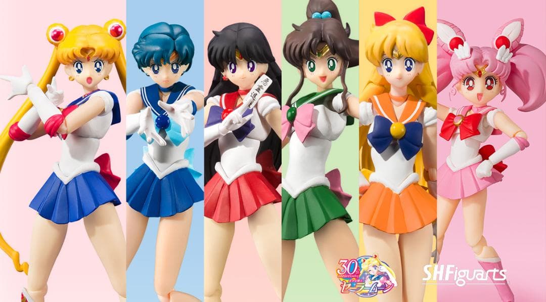 S.H.Figuarts セーラームーン 11体セット アニメカラー