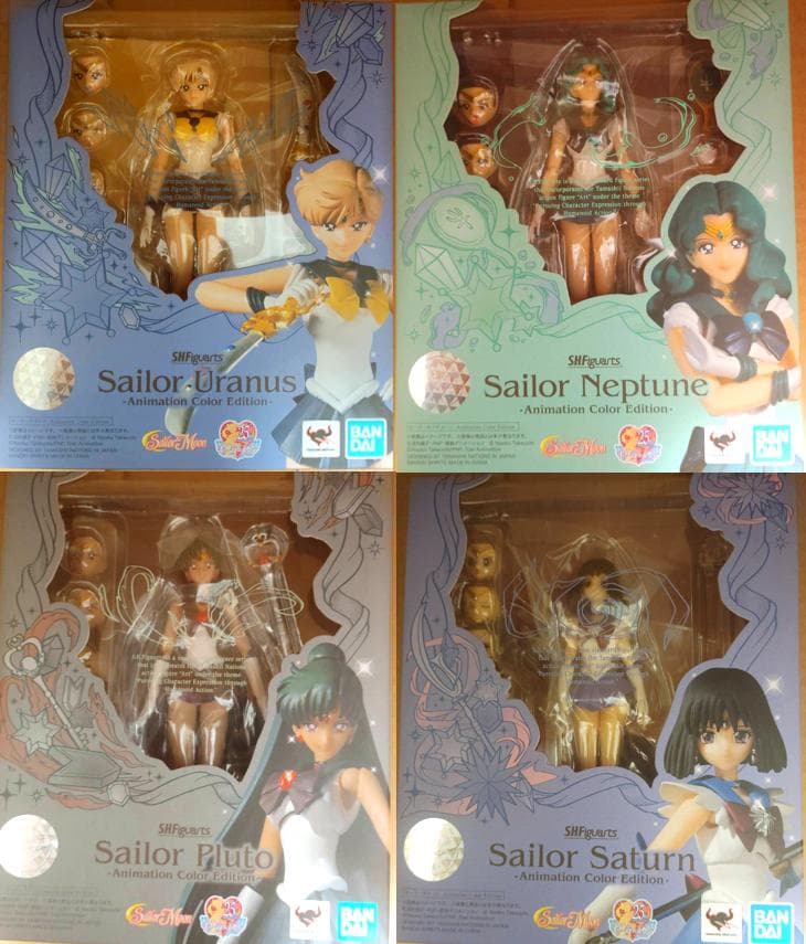 S.H.Figuarts セーラームーン 11体セット アニメカラー