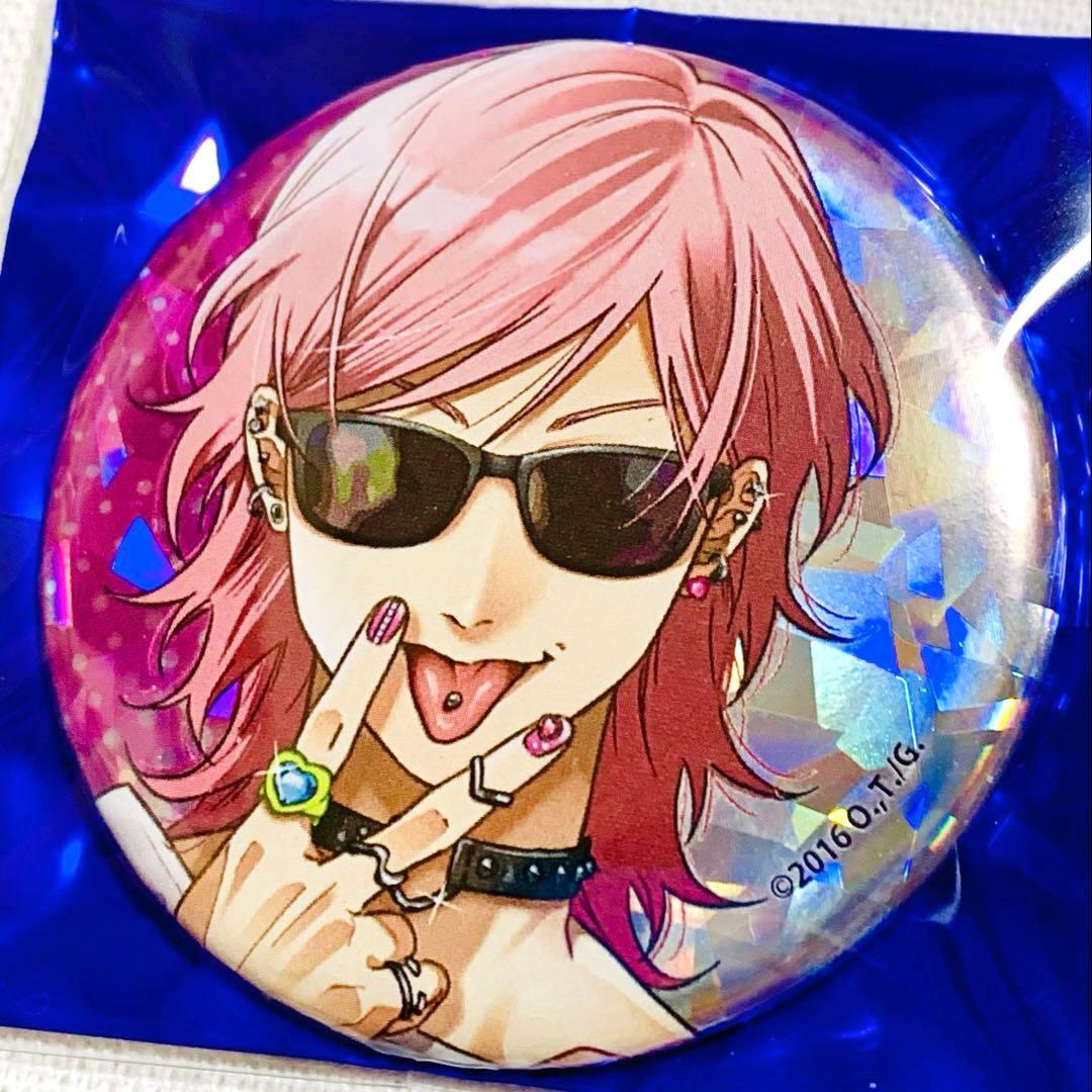 ヤリチン☆ビッチ部 百合絢人 藤咲透 ホログラム缶バッジ AJ2025 裏垢