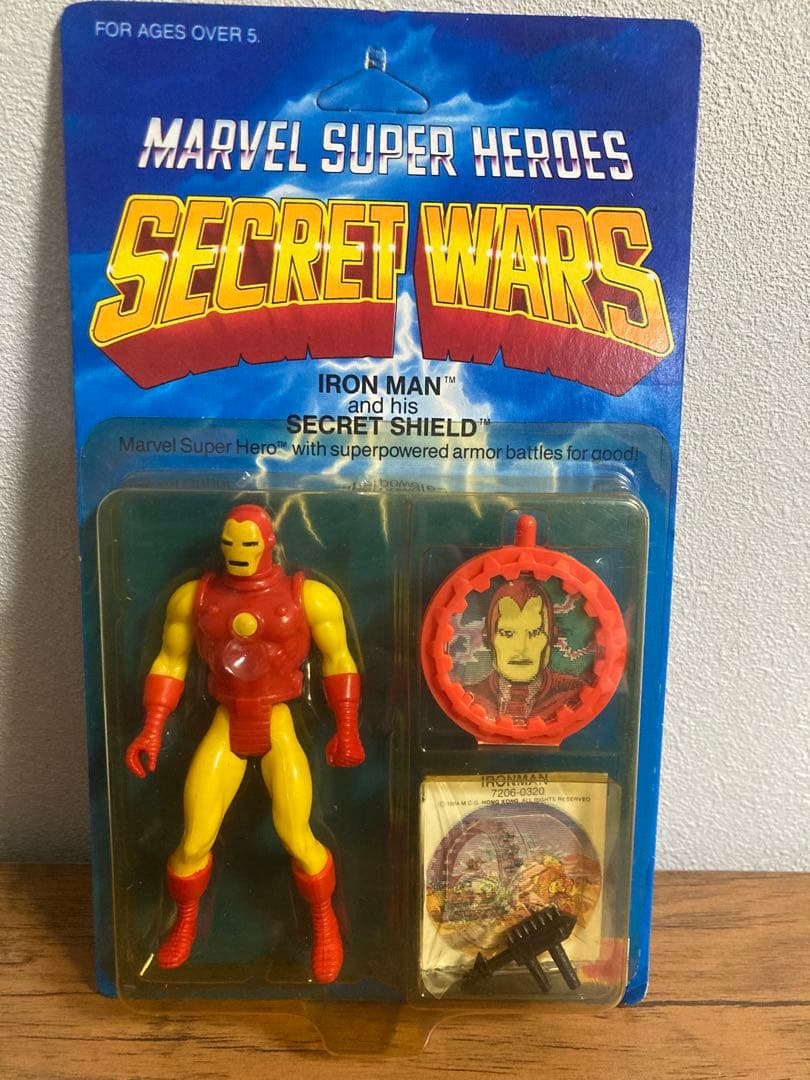 1984年当時物　未開封　マテル製　アイアンマン　フィギュア レトロ・マテル】12インチ・アクションフィギュア『マーベル