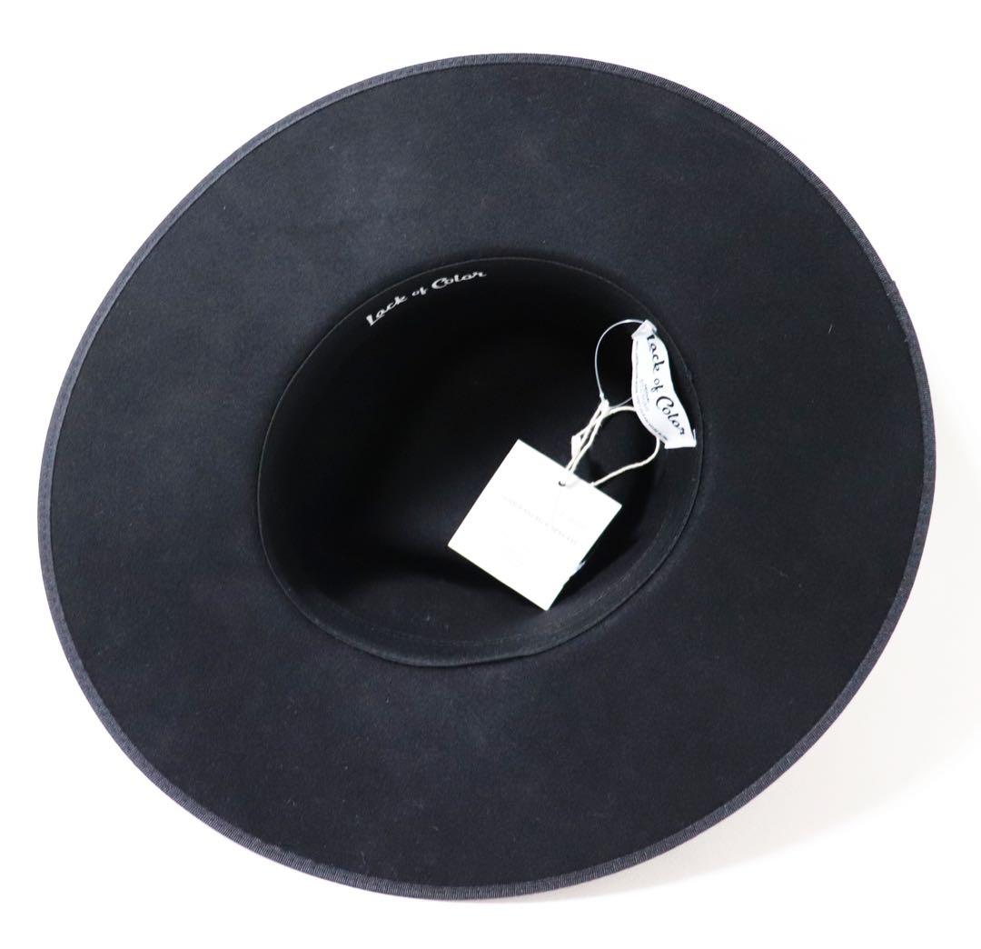 《Lack of Color》未使用 ワイドブリム フェドラハット 7(M)