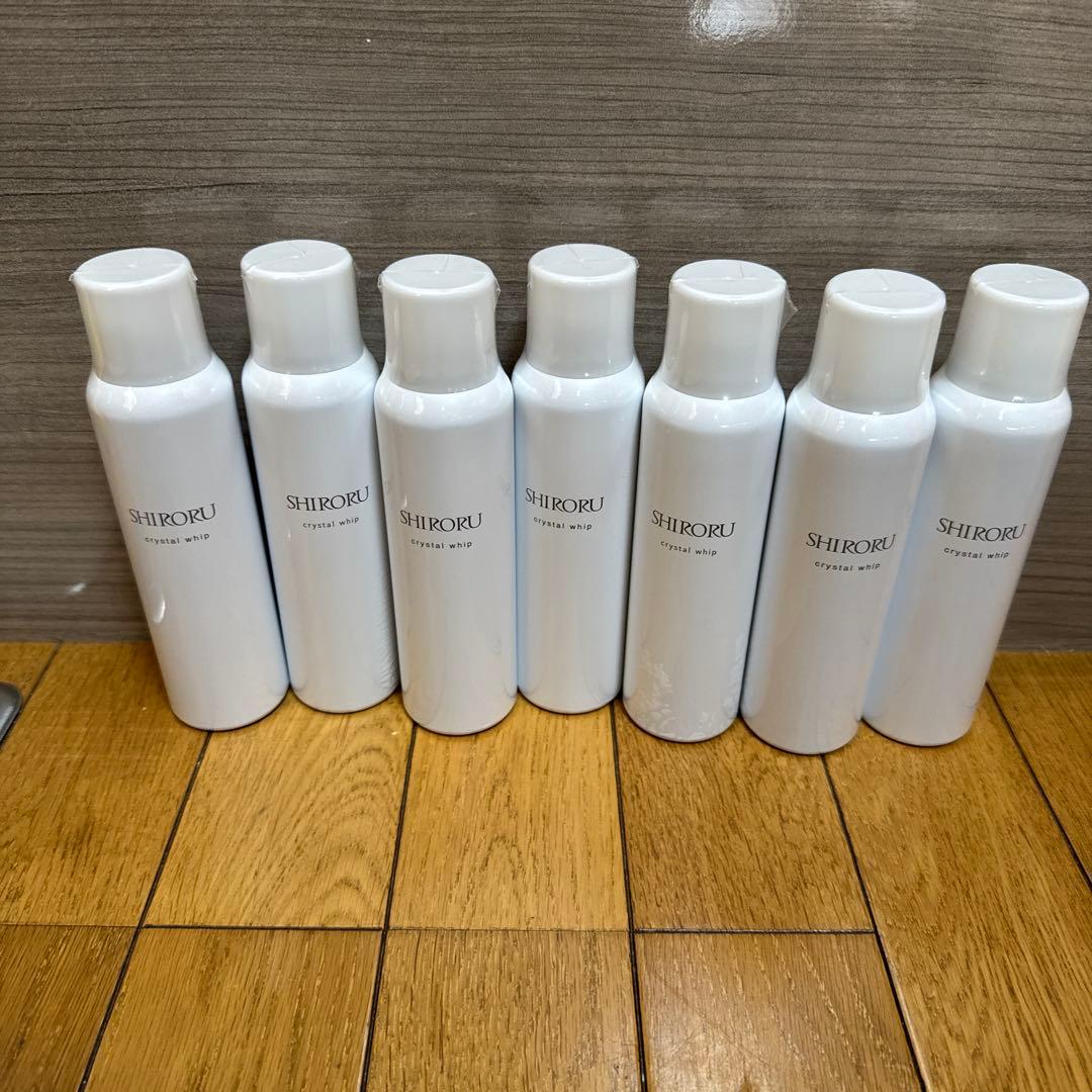 【新品未開封】シロル クリスタルホイップ 洗顔 7本セット 2025年購入 新品未開封】シロル クリスタルホイップ 洗顔 7本セット 2025年購入