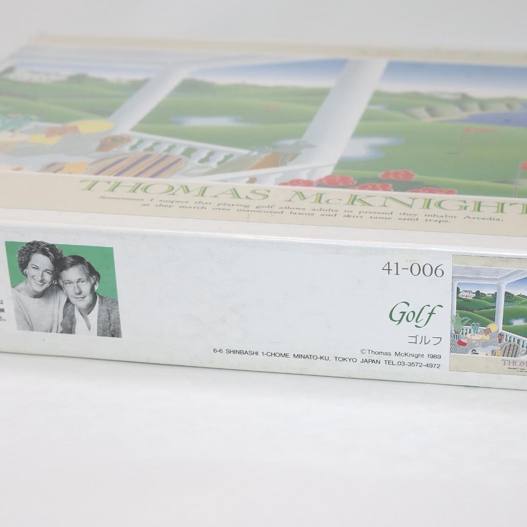 希少 未開封】トーマス マックナイト ゴルフ ジグソーパズル 1000