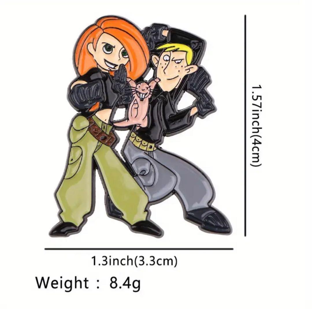 キムポッシブル ピン バッジ ディズニー - メルカリ