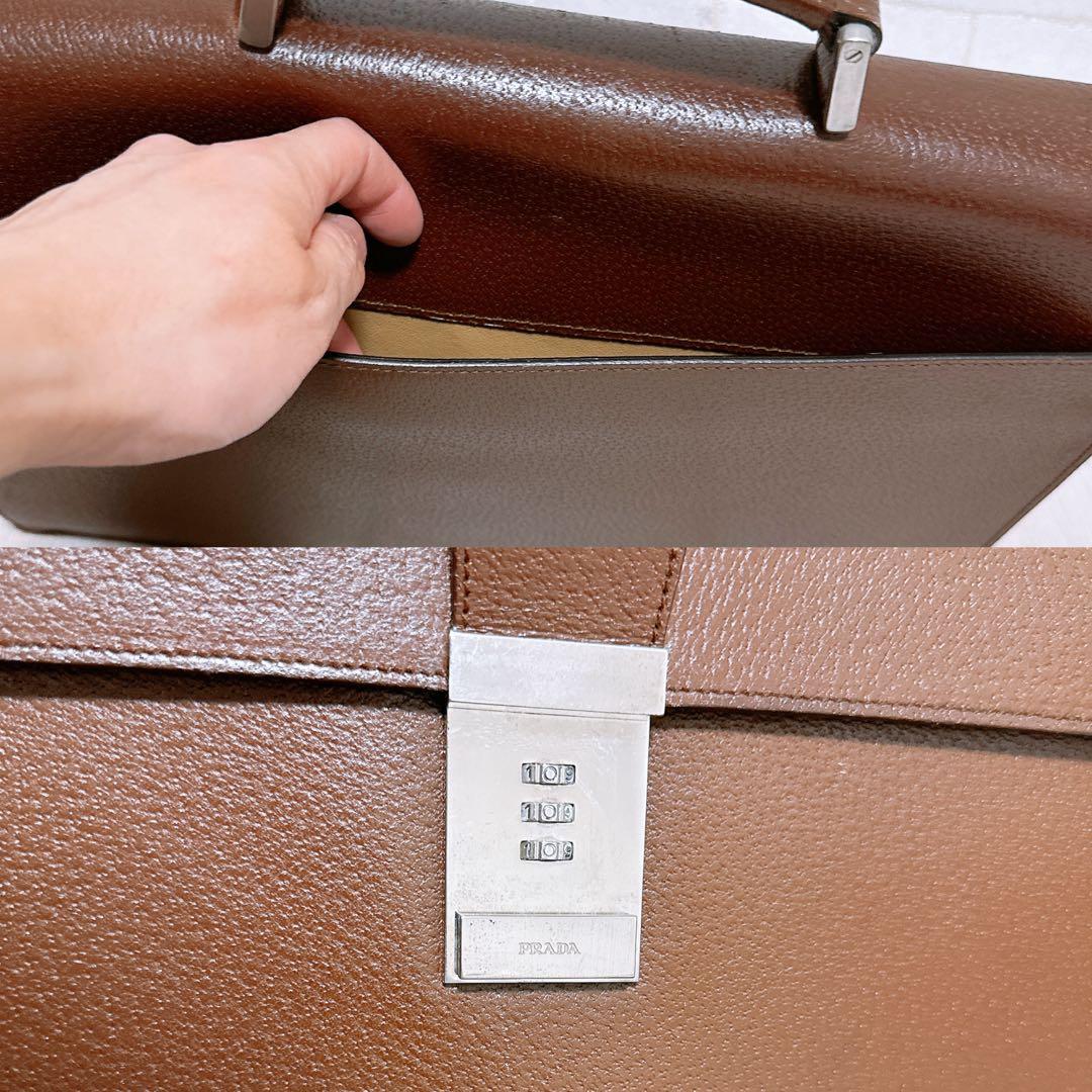 《美品》PRADA(プラダ)ブリーフケースA4 ビジネスバッグ