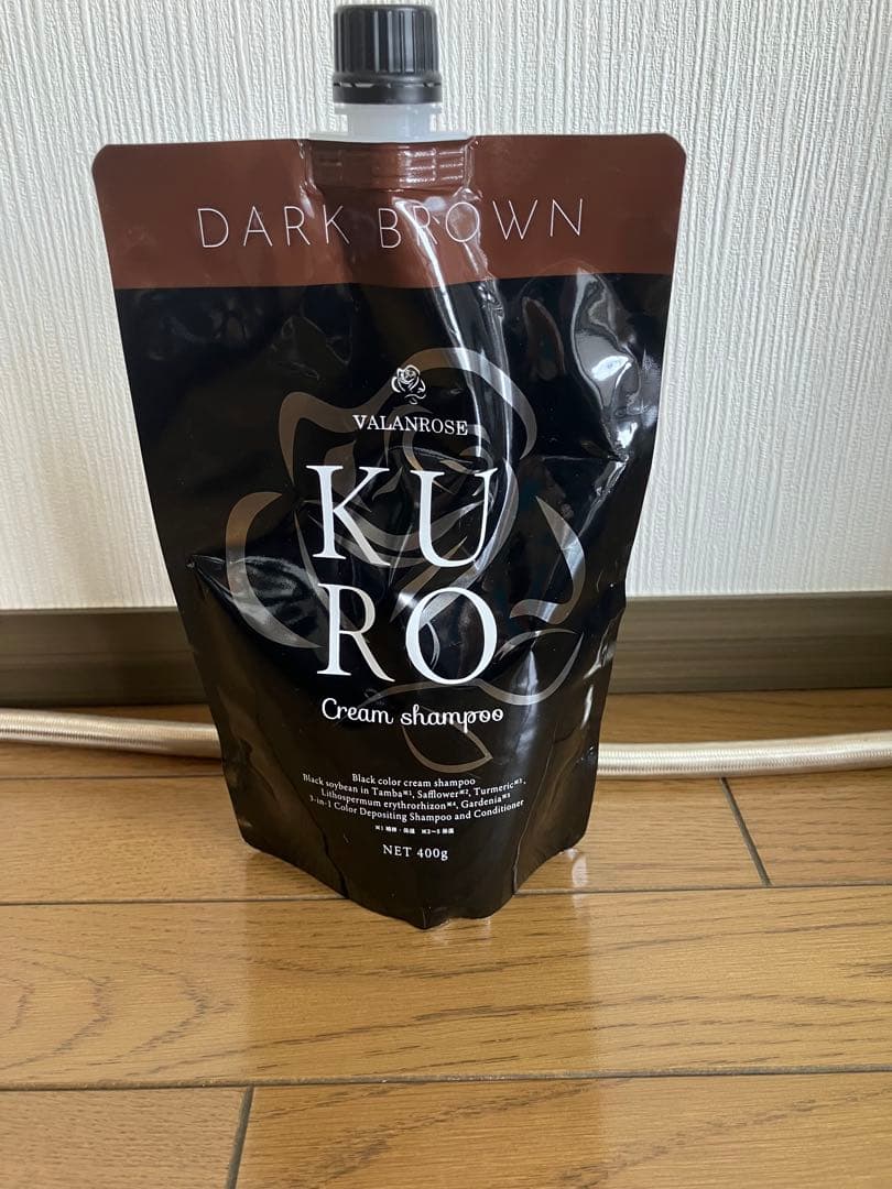 KUROクリームシャンプー ダークブラウン 単品 400g ３本セット 楽天市場】【LINEお友だち追加で500円クーポン】3個セット KURO