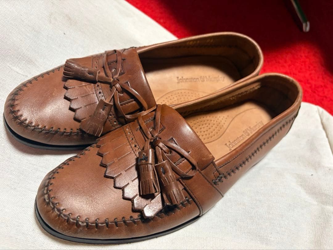 Johnson & Murphy タッセルローファー - メルカリ