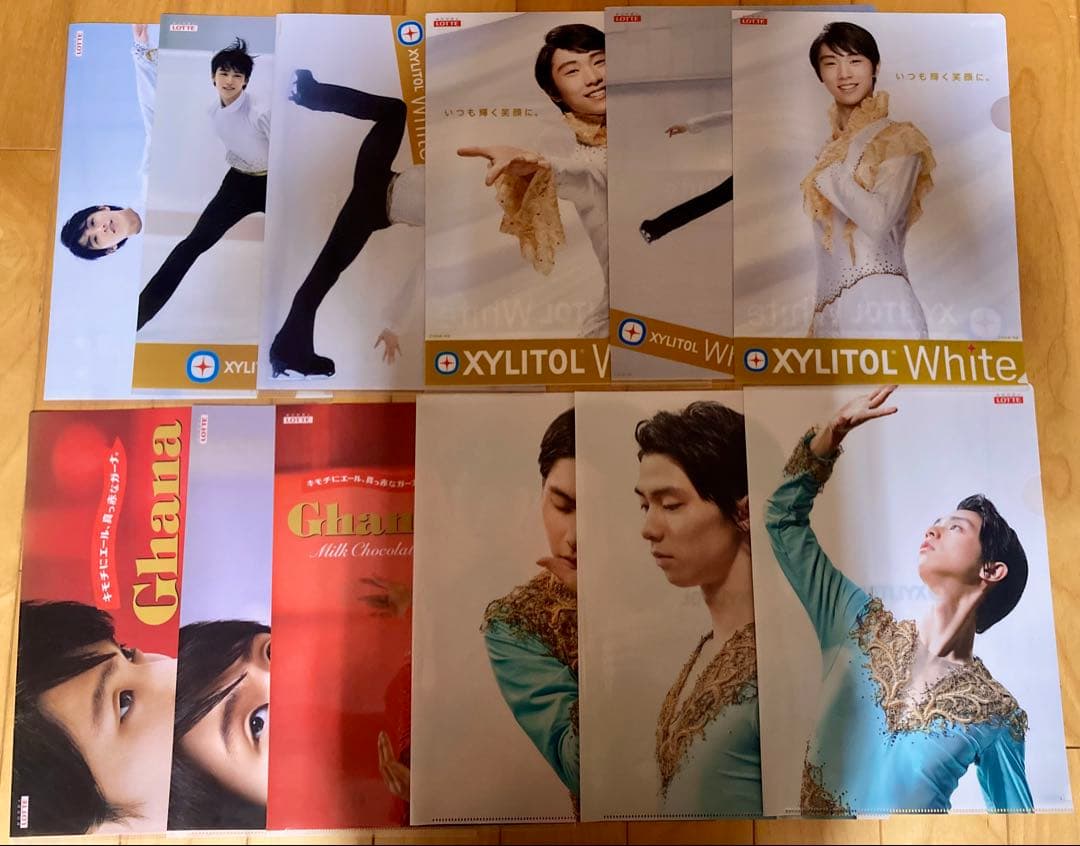 羽生結弦さん ロッテクリアファイル 12枚 - メルカリ