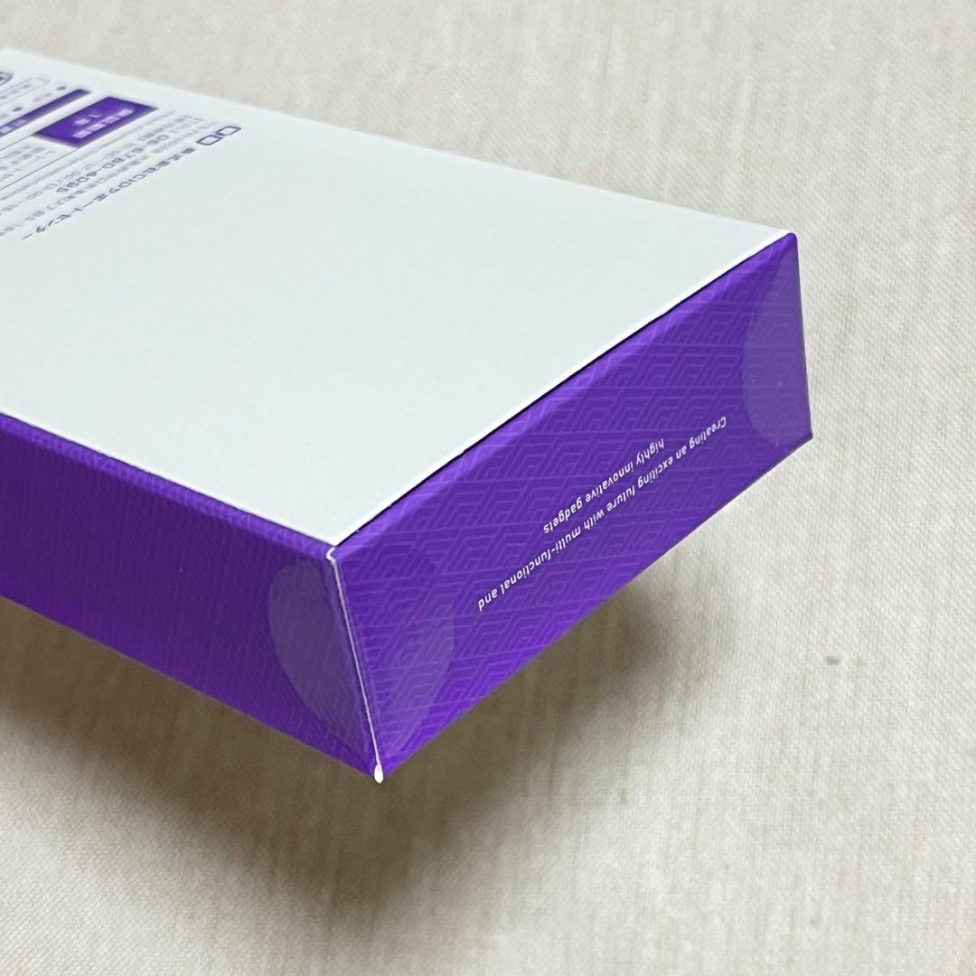 匿名配送】 CIO パープル 充電 ケーブル ガジェット 非売品 ポーチ付