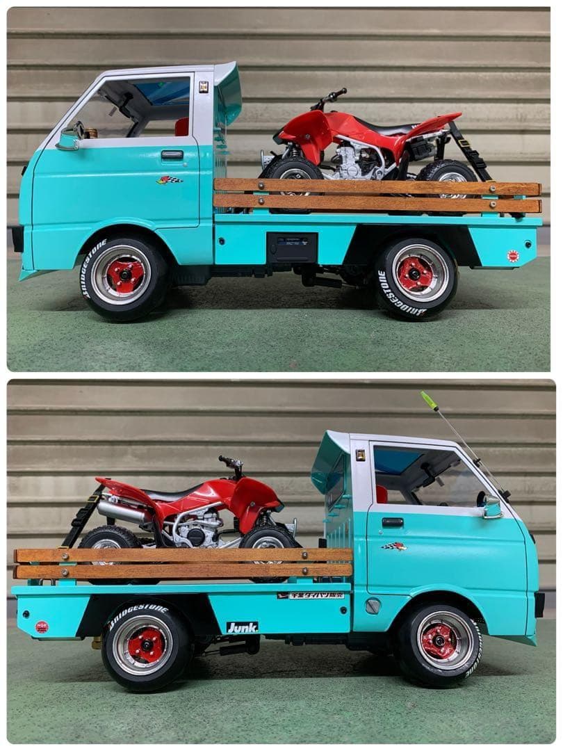 WPL D22 ダイハツ ハイゼットトラック 車高短 ドリフト カスタム