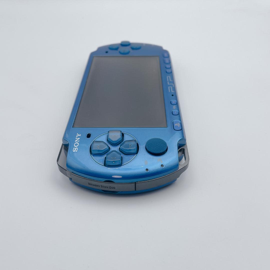 極美品】SONY PSP-3000 バイブラント・ブルー 本体 動作問題なし