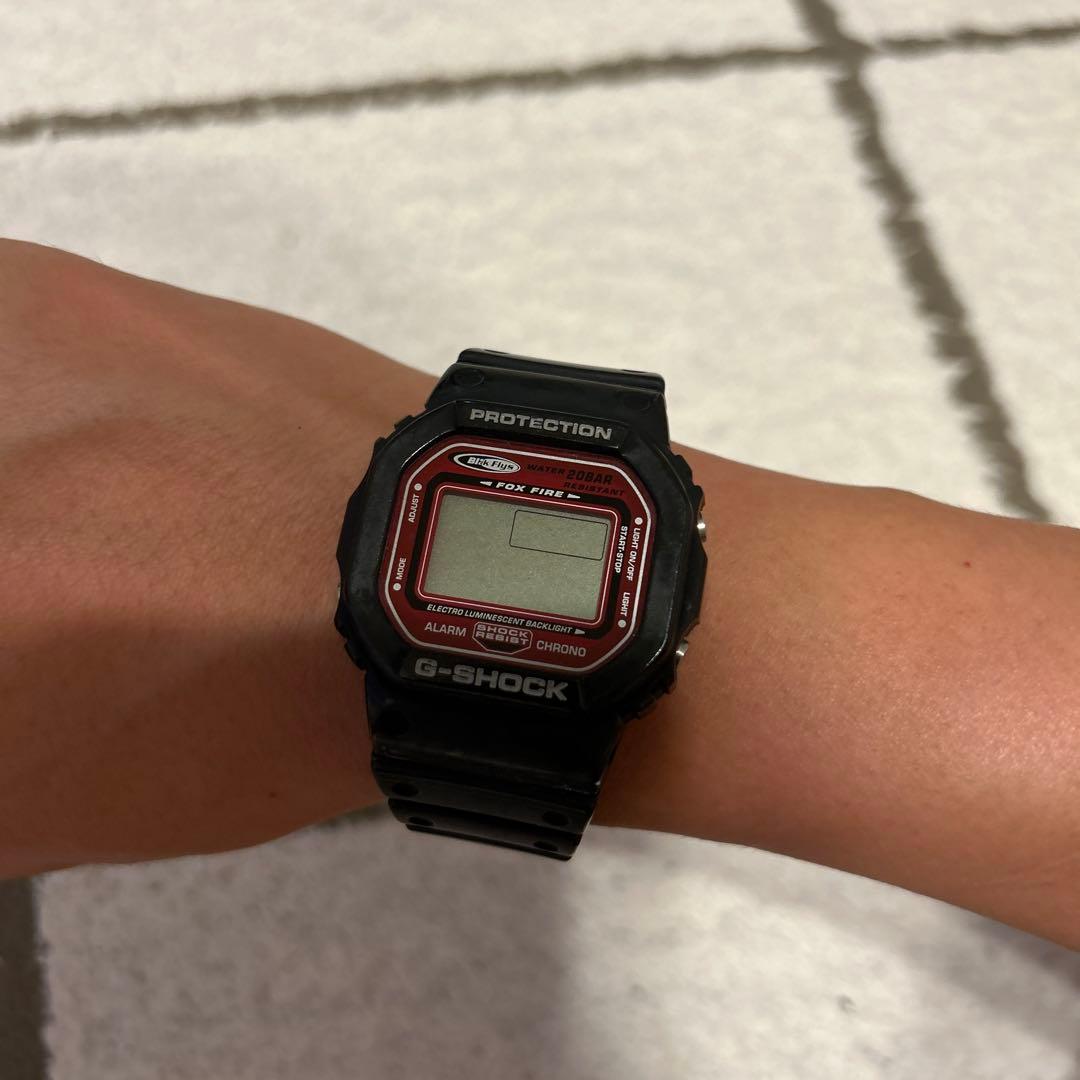 カシオ ジーショック DW-5600EF-1T ブラックフライ限定 キムタク着