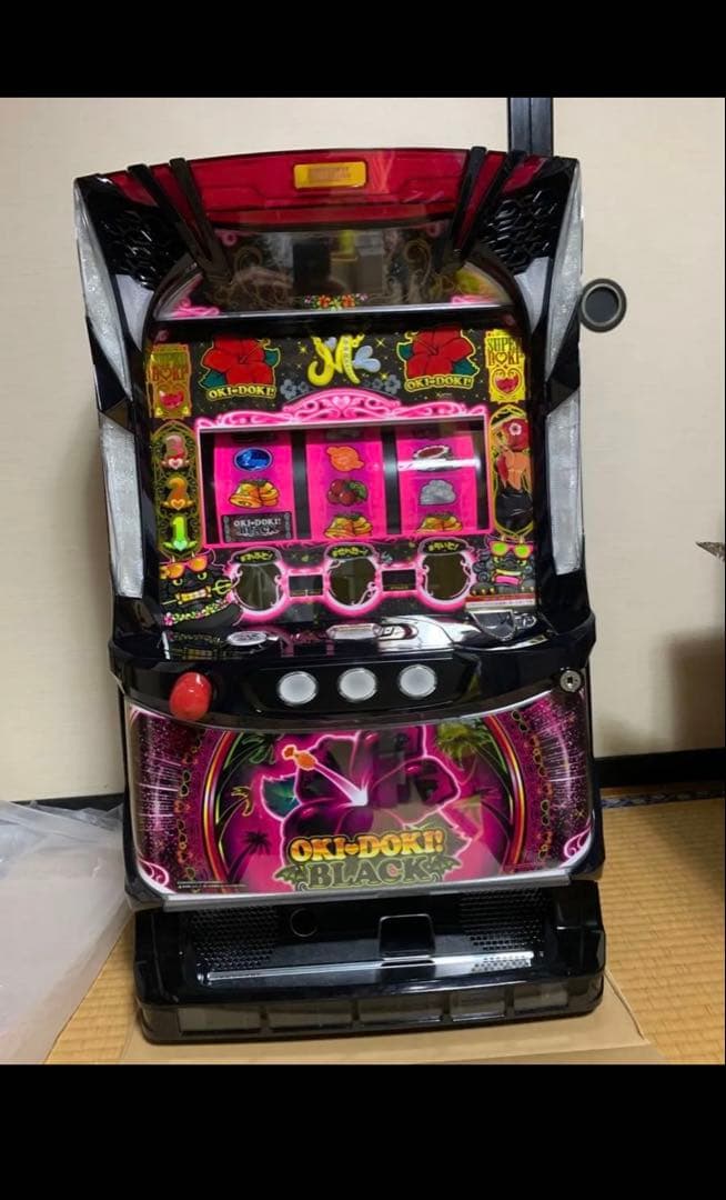 パチスロ実機 沖ドキ!BLACK (新品未使用 メダル不要機ではないです) Amazon | ミズホ 沖ドキ！BLACK【中古パチスロ 中古スロット 中古実機