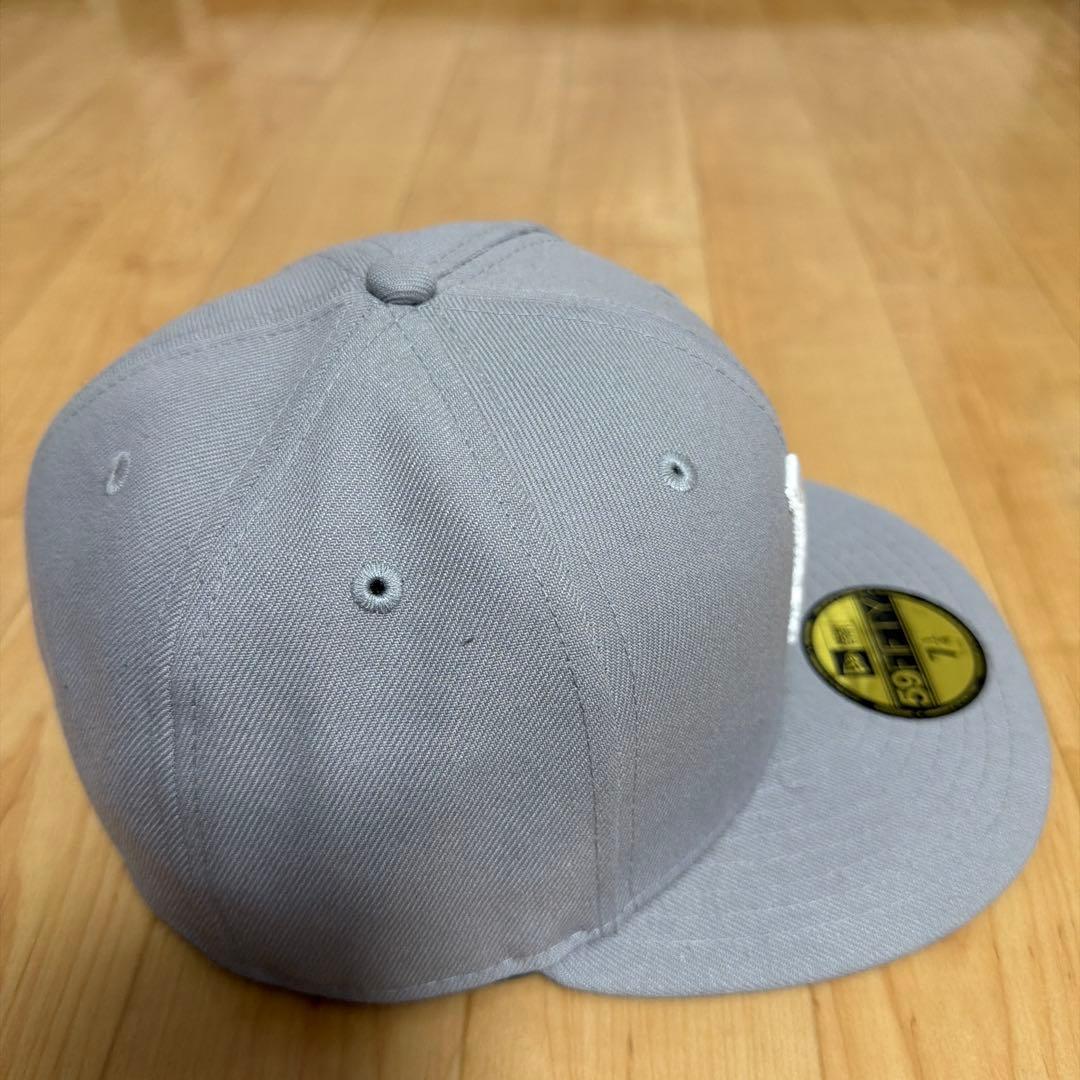 New Era 59FIFTY ベースボールキャップ 7 1/4 グレー - メルカリ