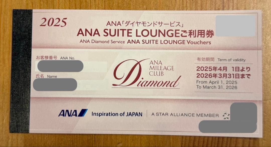 ANA SUITE LOUNGE利用券 2枚 - メルカリ