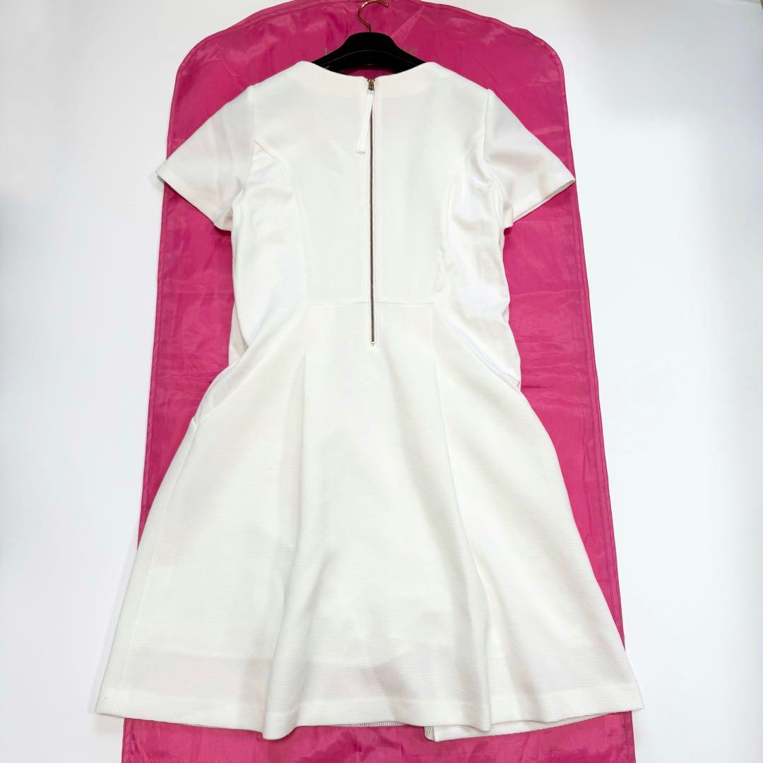 美品✨】ローズティアラ ジュエル すずらん刺繍 ワンピース42 - メルカリ