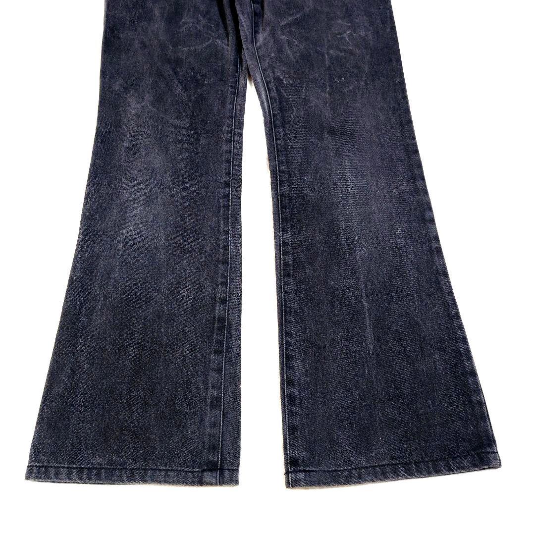 5351プールオム XLサイズ ブラック ブーツカット デニムパンツ 日本製