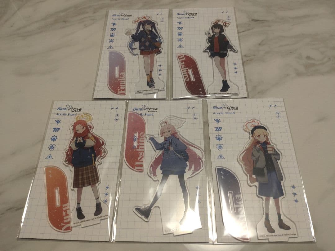 【韓国限定】ブルーアーカイブ V-SQUAREコラボ【全種】アクリルスタンド 韓国限定】ブルーアーカイブ ブルアカ V-SQUAREコラボ【全種・フウカ