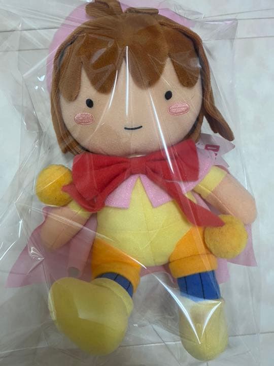 カードキャプターさくら さくら展 ベッドの上のさくらちゃんぬいぐるみ