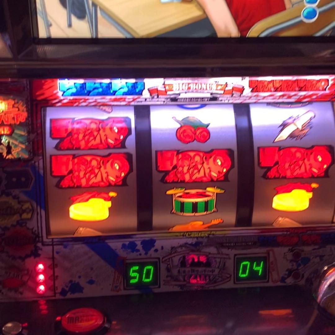 希少】ザ・ブルーハーツ パチスロ 実機 コイン不要機 スロット 銀座