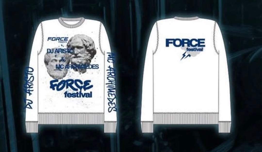 force festival グッズ スウェット フラグメント 藤原ヒロシ - メルカリ