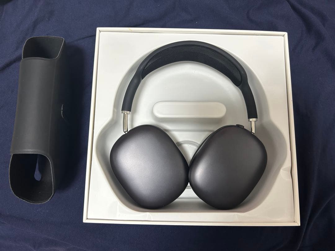 Apple AirPods Max スペースグレー ケース付き Apple AirPods Max スペースグレー 本体 ケース付き Amazon.co.jp