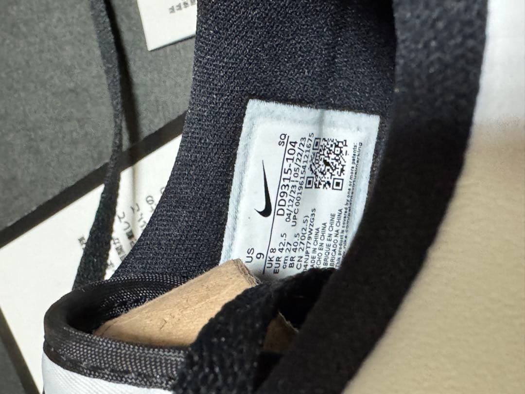 ナイキ エアジョーダン1 ロー ゴルフ \"ミッドナイトネイビー\" 27.0cm