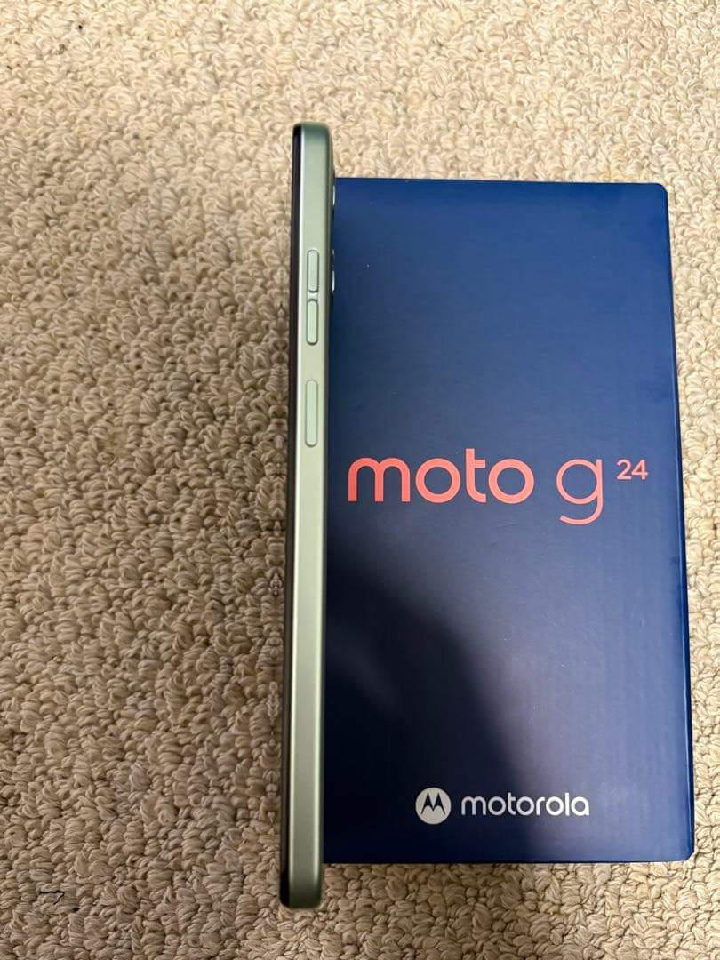 モトローラ moto g24 ジャンク品 アイスグリーン - メルカリ