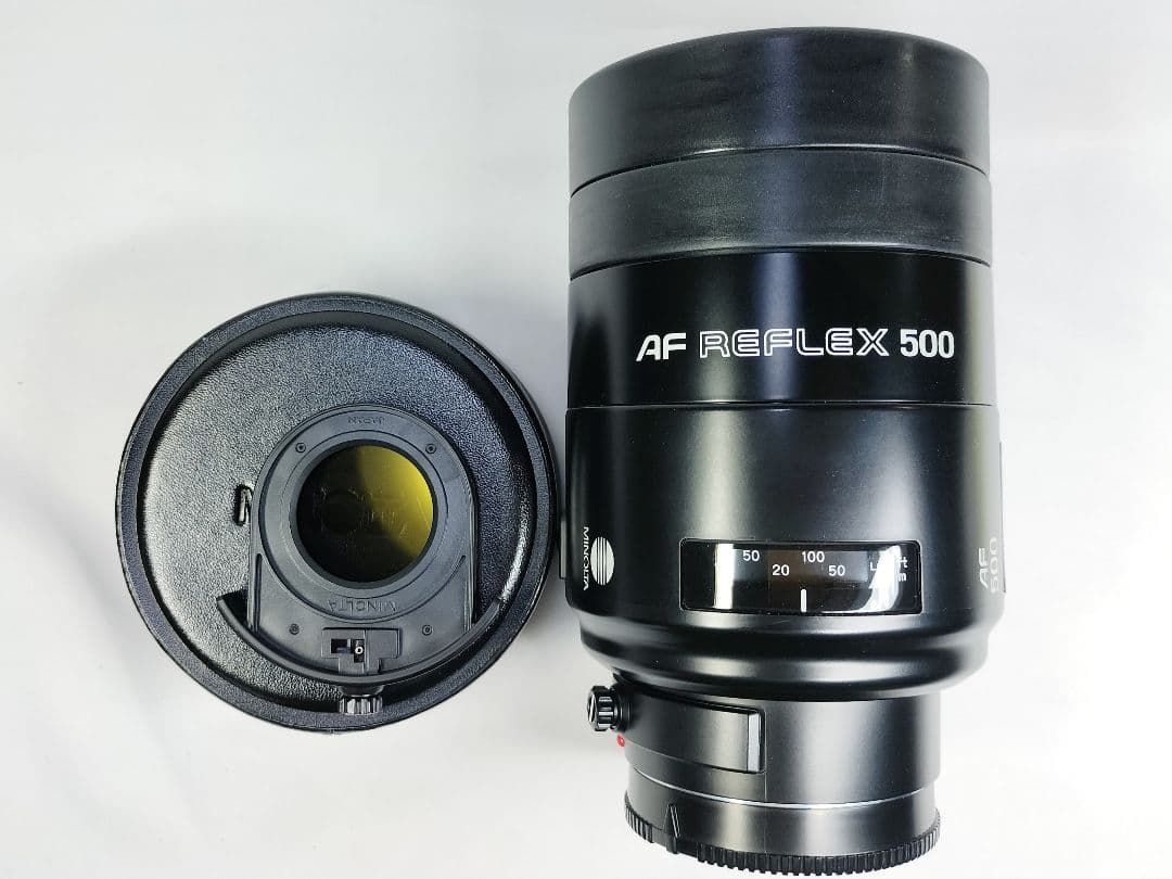 【動確/良品】MINOLTA AF REFLEX 500mm F8 Amazon.com : Minolta 500mm F/8 Auto Focus Mirror Lens - Fixed