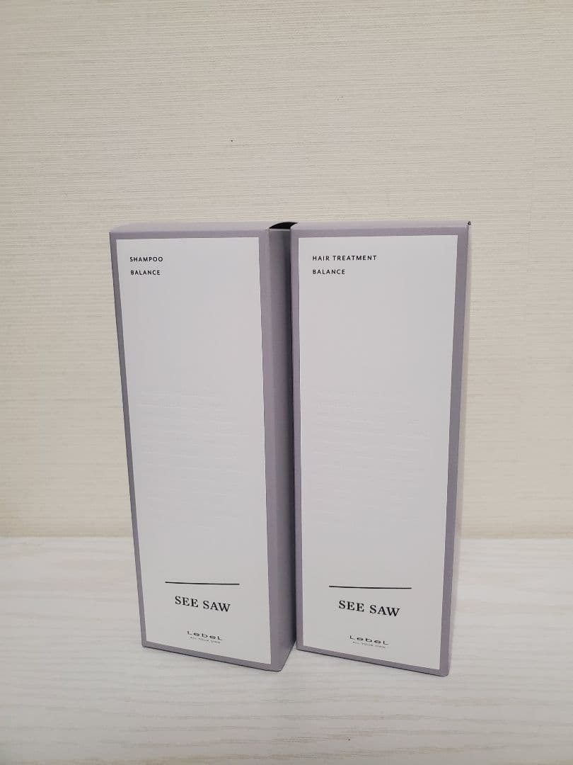 シーソー シャンプー＆トリートメント 500ml バランス LebeL（ルベル） シーソー シャンプー バランス 500ml トリートメント