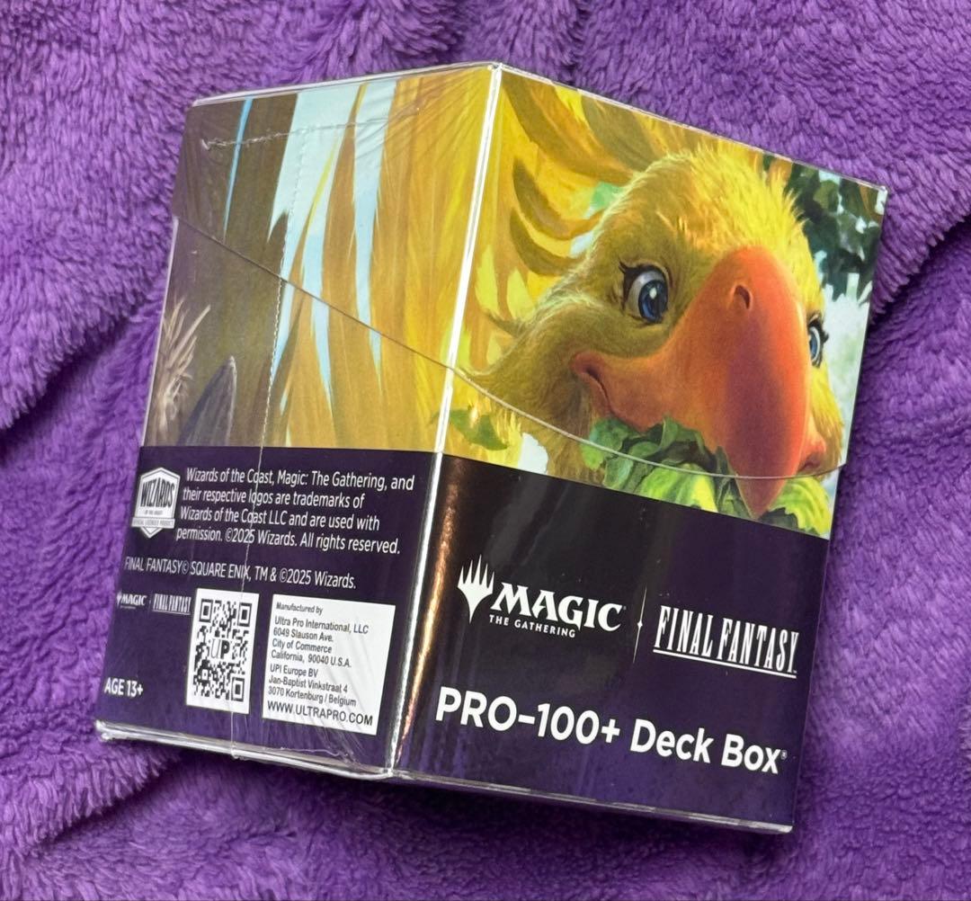 新品未開封 MTG FF チョコボ デッキケース ボックス UltraPro - メルカリ