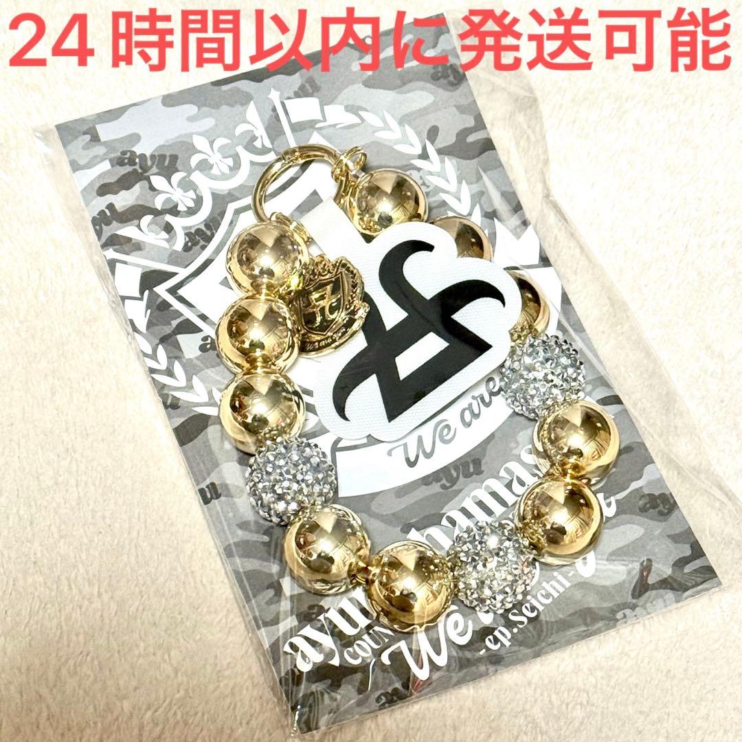 新品☆浜崎あゆみ スマホストラップ☆CDL 2025-2026A ゴールド 金色