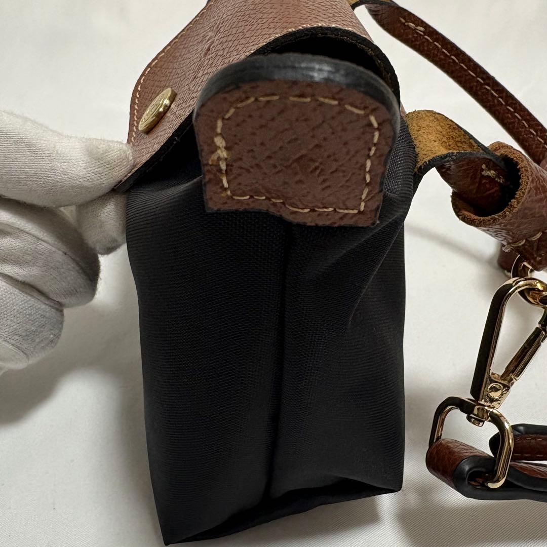 ロンシャン ルプリアージュ ミニ ショルダー ポシェット 2way XS