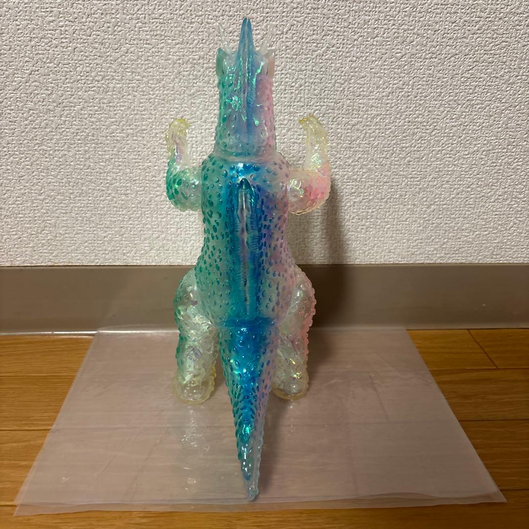 マルサン チタノザウルス350 オーロラクリスタルver. ソフビ ゴジラ