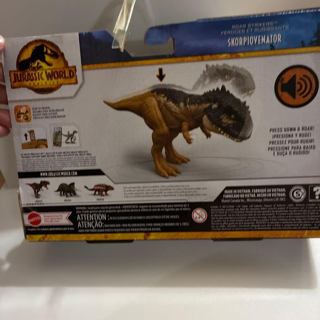 マテル ジュラシックワールド スコルピオヴェナトル - メルカリ