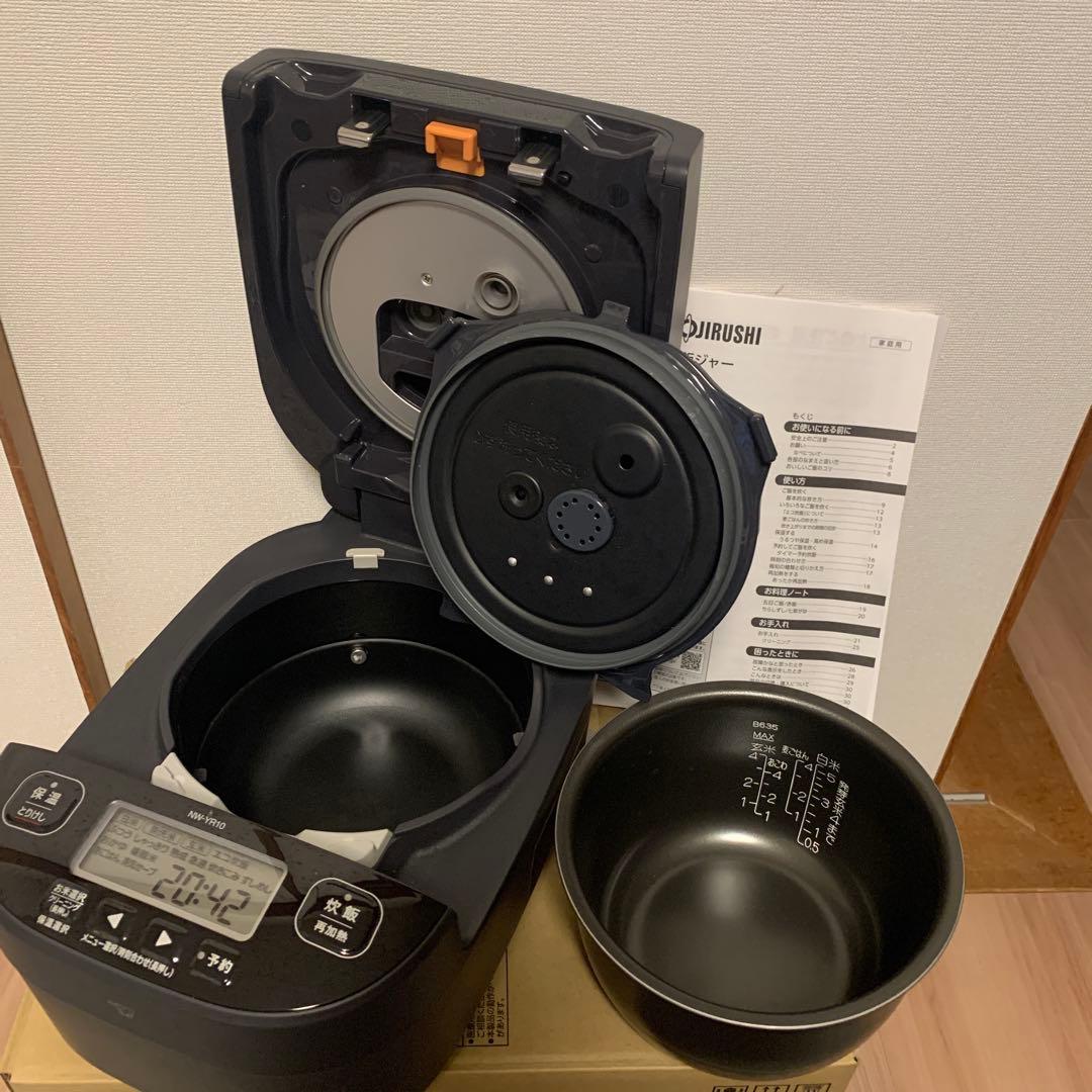 象印圧力IH炊飯器 NW-YR10 3.1L 1240W5.5合炊き