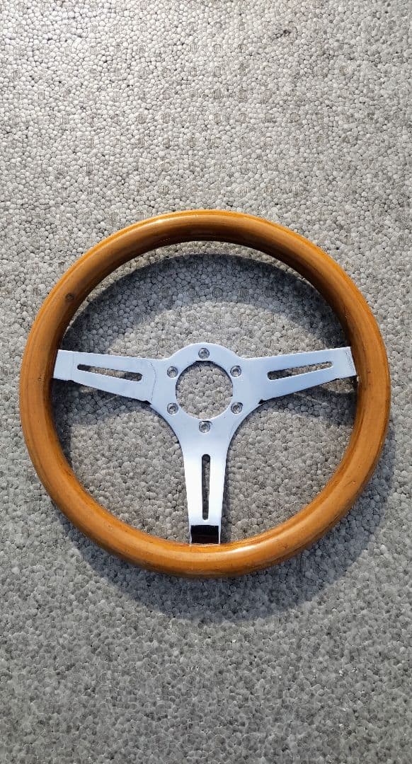 ウッド ステアリング 33π 旧車 街道レーサー - メルカリ