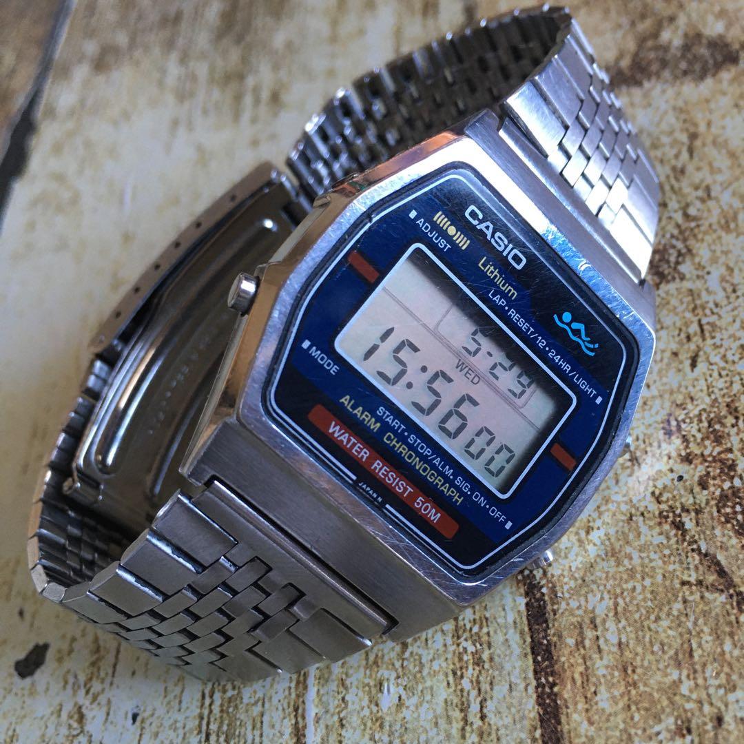 レア◇中古動品◇W-30◇カシオ デジタル ダイバーズ スイマー アラーム