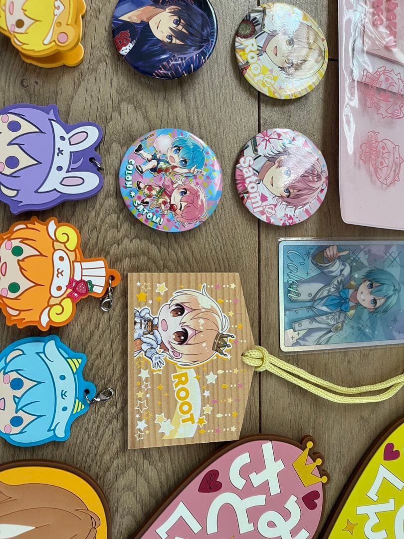 すとぷり まとめ売り グッズ ストプリ ラバー キーホルダー 缶バッチ