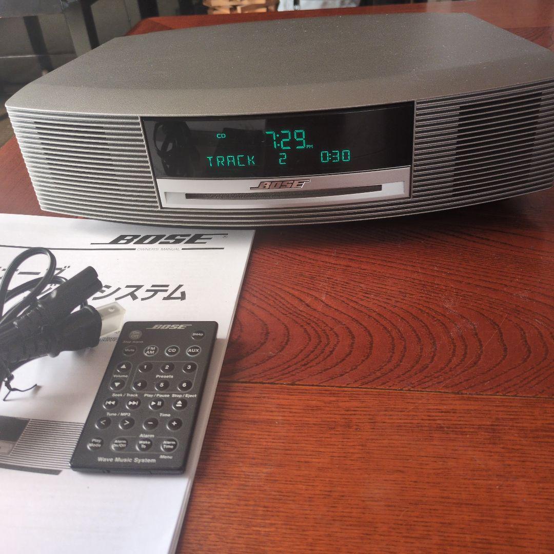 Bose Wave Music System 完動品　純正リモコンコード取説 Bose Wave® Music System III - チタニウムシルバー ユーザーマニュアル