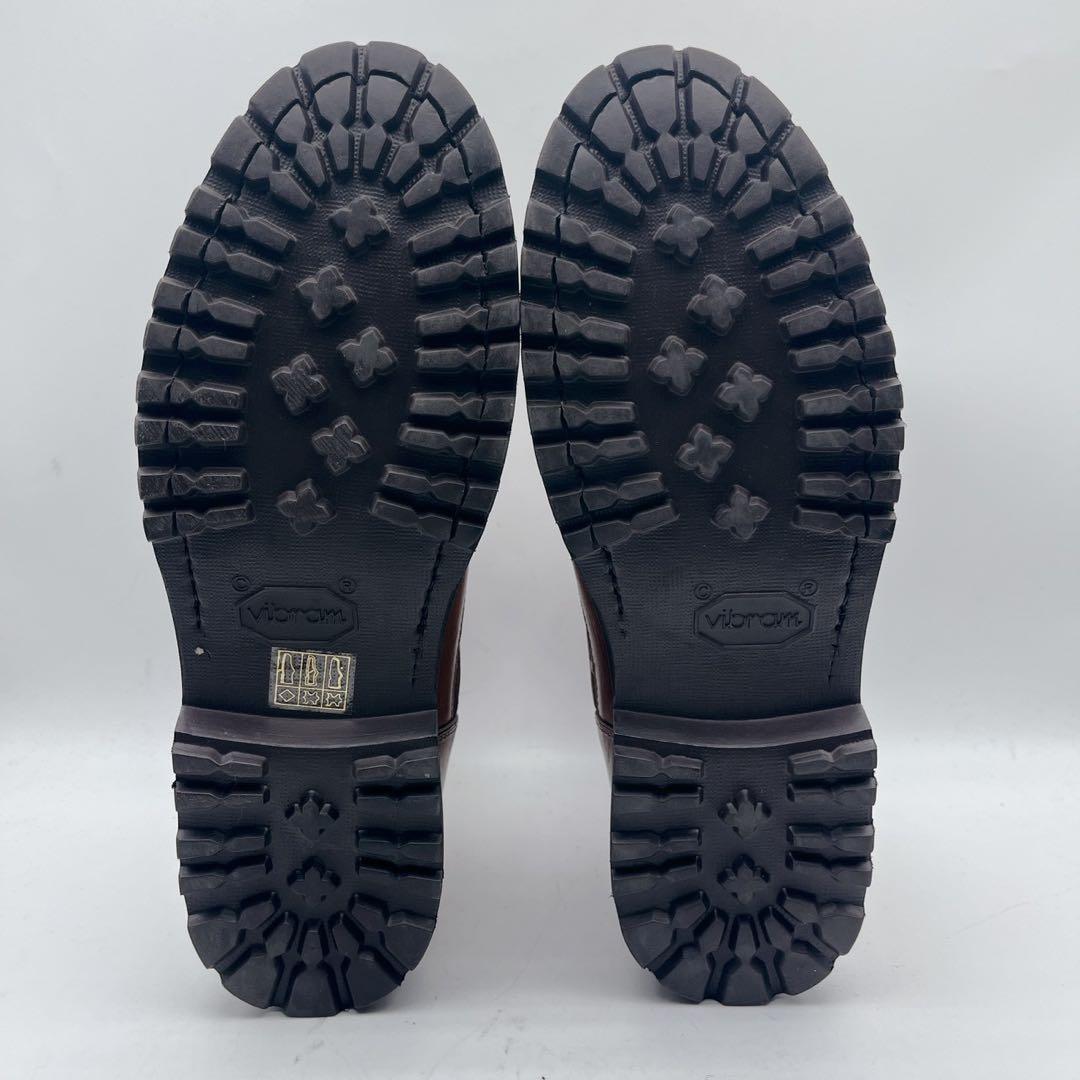 美品✨希少❗️ブッテロ エンジニアブーツ ベルト ビブラムソール