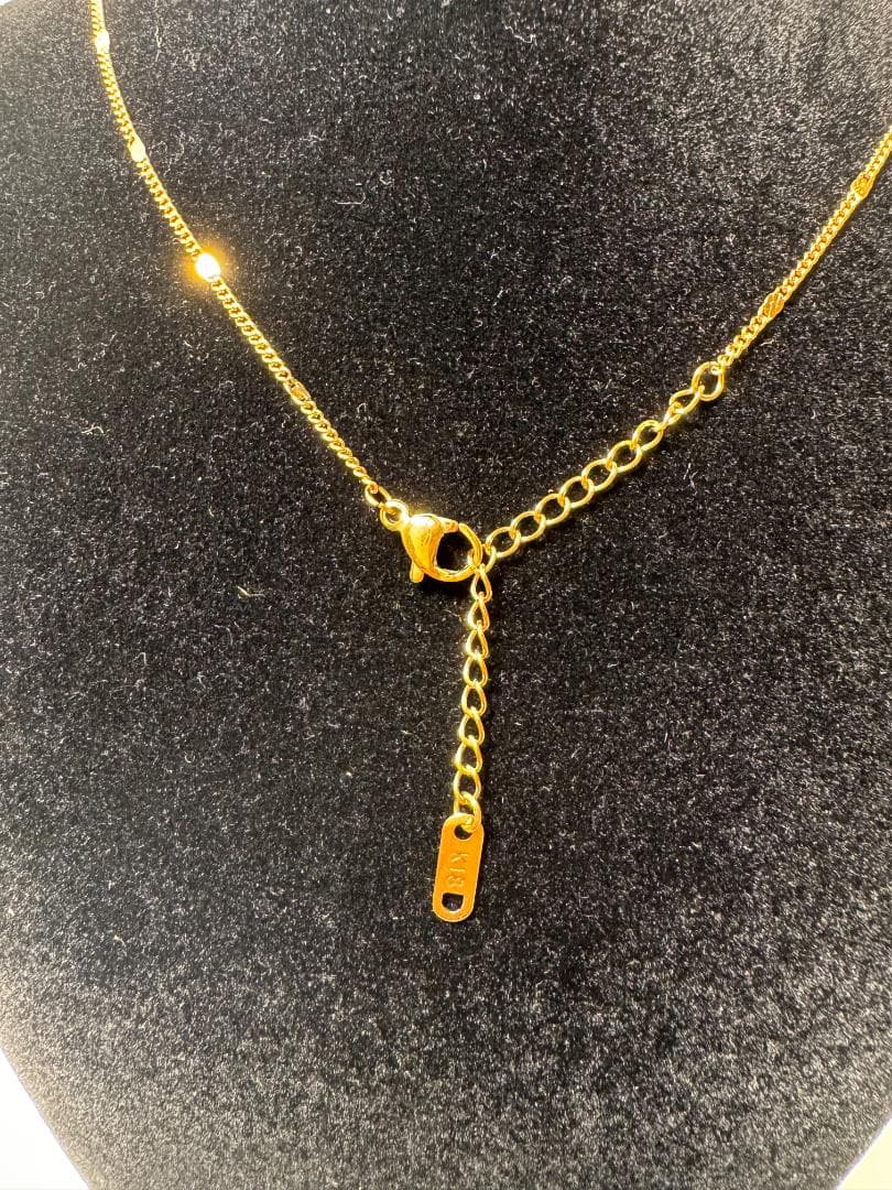 《美品/日本製18金》イエローゴールドネックレス2.2g